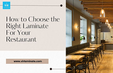Choose the Right Laminate for Restaurant