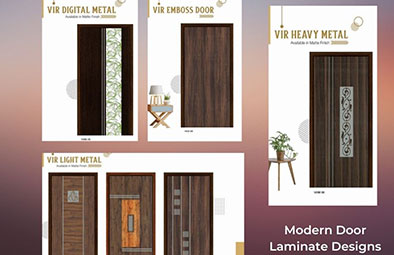 Modern Door Laminate Designs for Residence