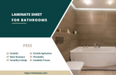 The Pros of Laminate Sheets for Bathrooms